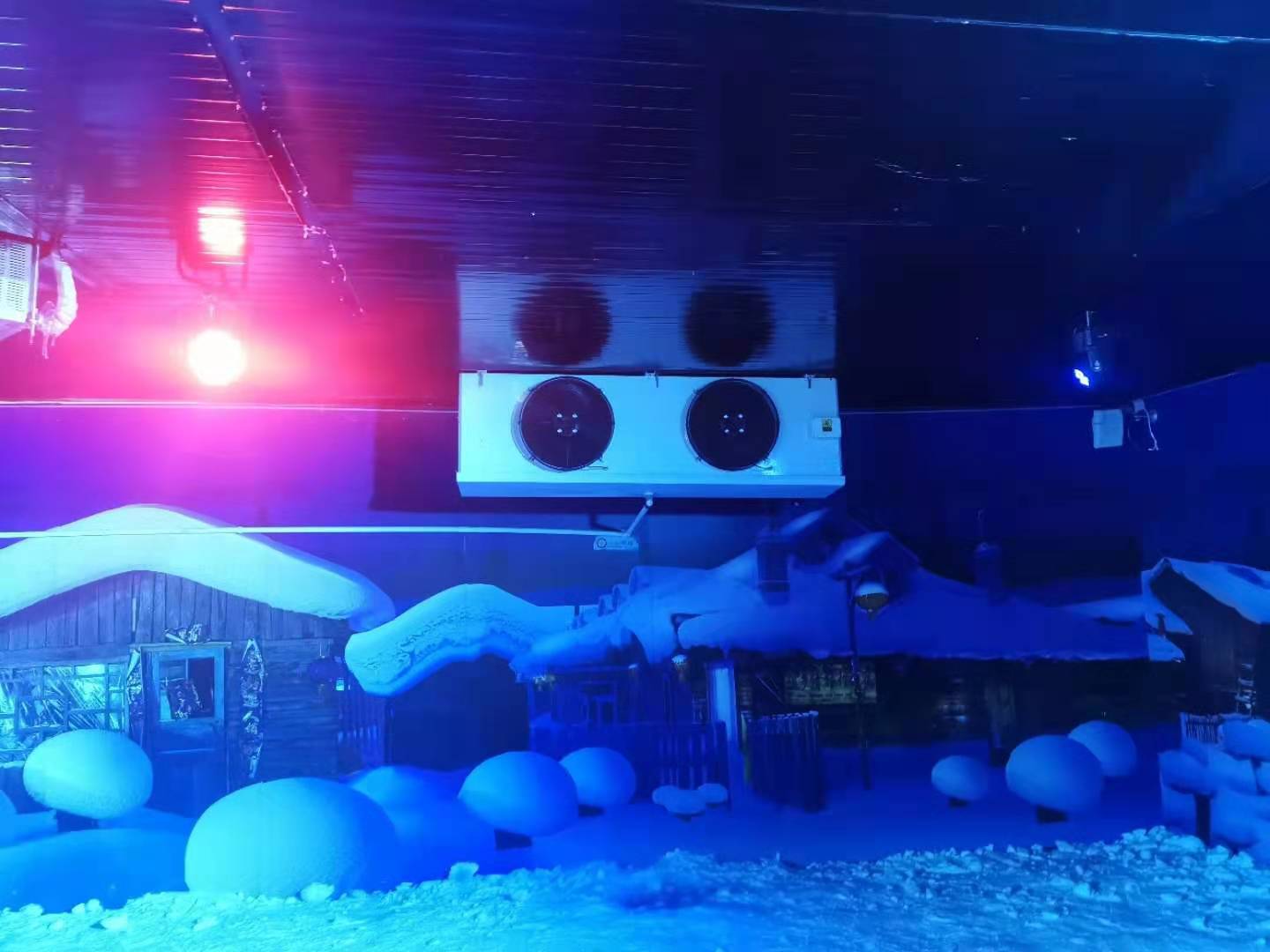 滑雪場(chǎng)，室內(nèi)冰雪世界冷庫(kù)歡樂谷建造