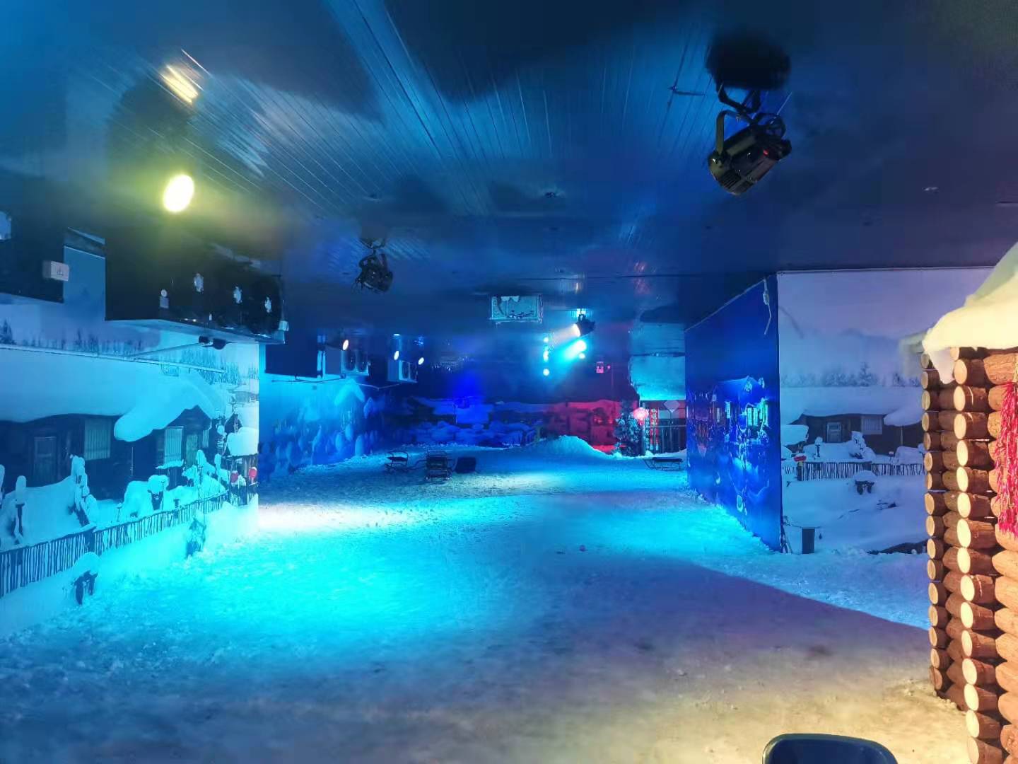 滑雪場(chǎng)，室內(nèi)冰雪世界冷庫(kù)歡樂谷建造